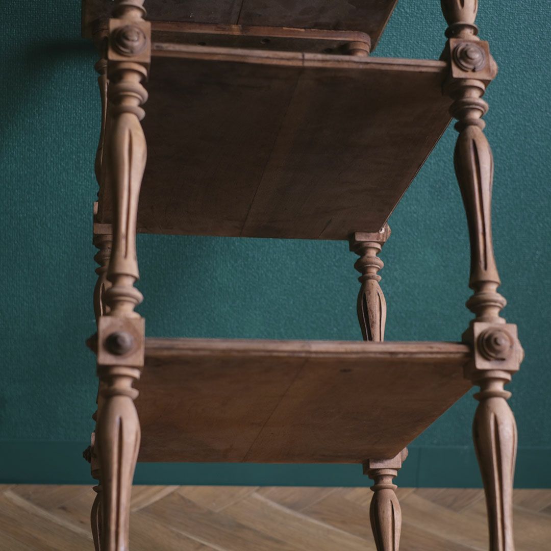 アンティークシェルフ フランス 剥離 アンティーク家具11