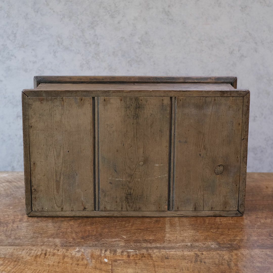 アンティークウッドボックス コンテナ 木箱 収納箱 イギリス12