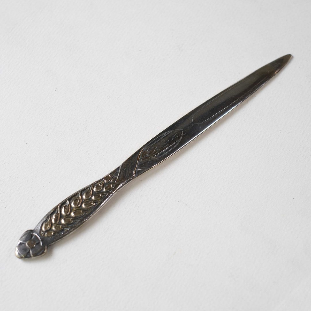 アンティークペーパーナイフ イギリス シルバープレート 銀メッキ1