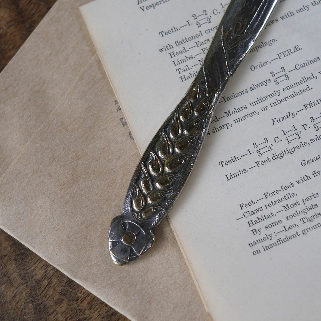 アンティークペーパーナイフ イギリス シルバープレート 銀メッキ6