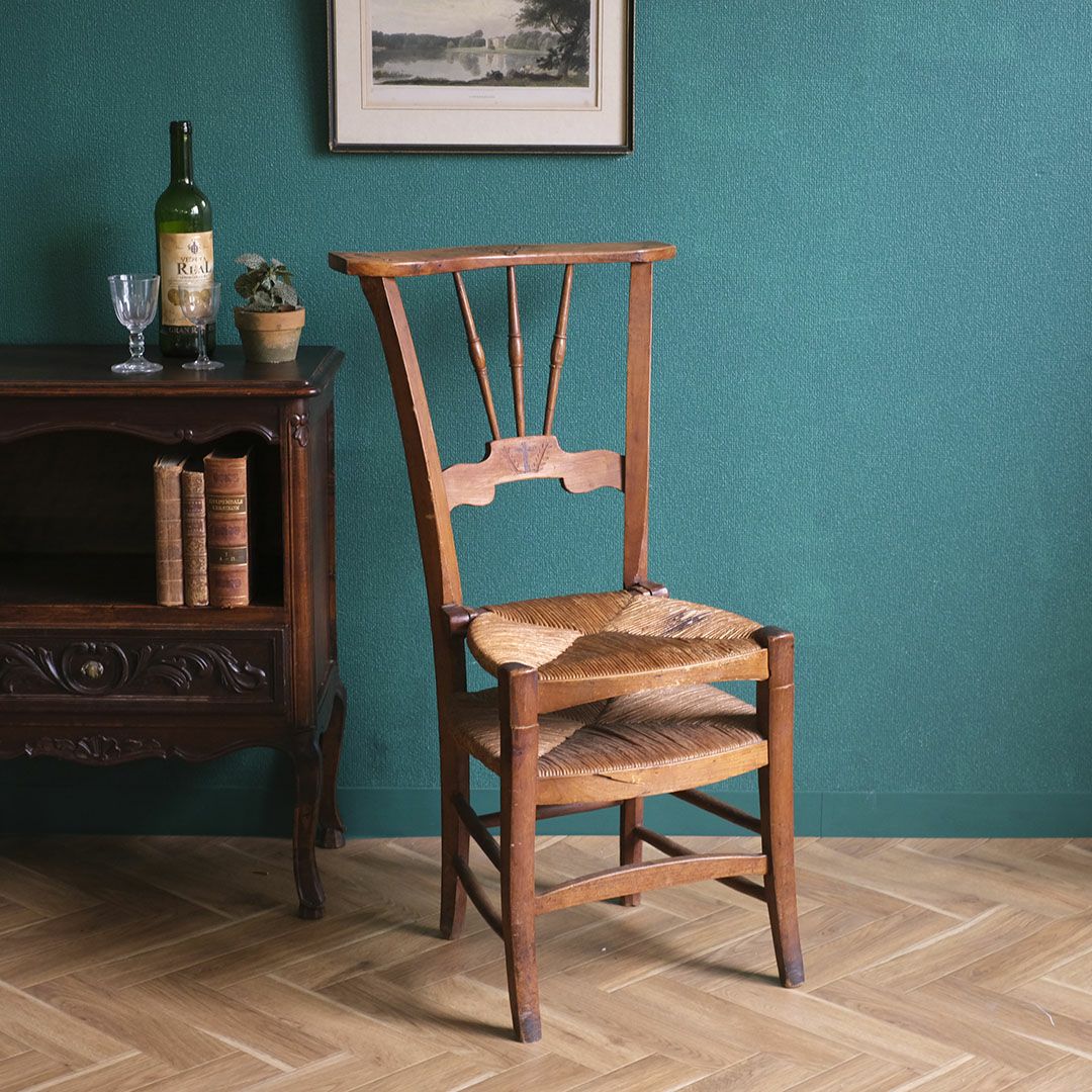 アンティークチェア ラタン椅子 イギリス アンティーク家具