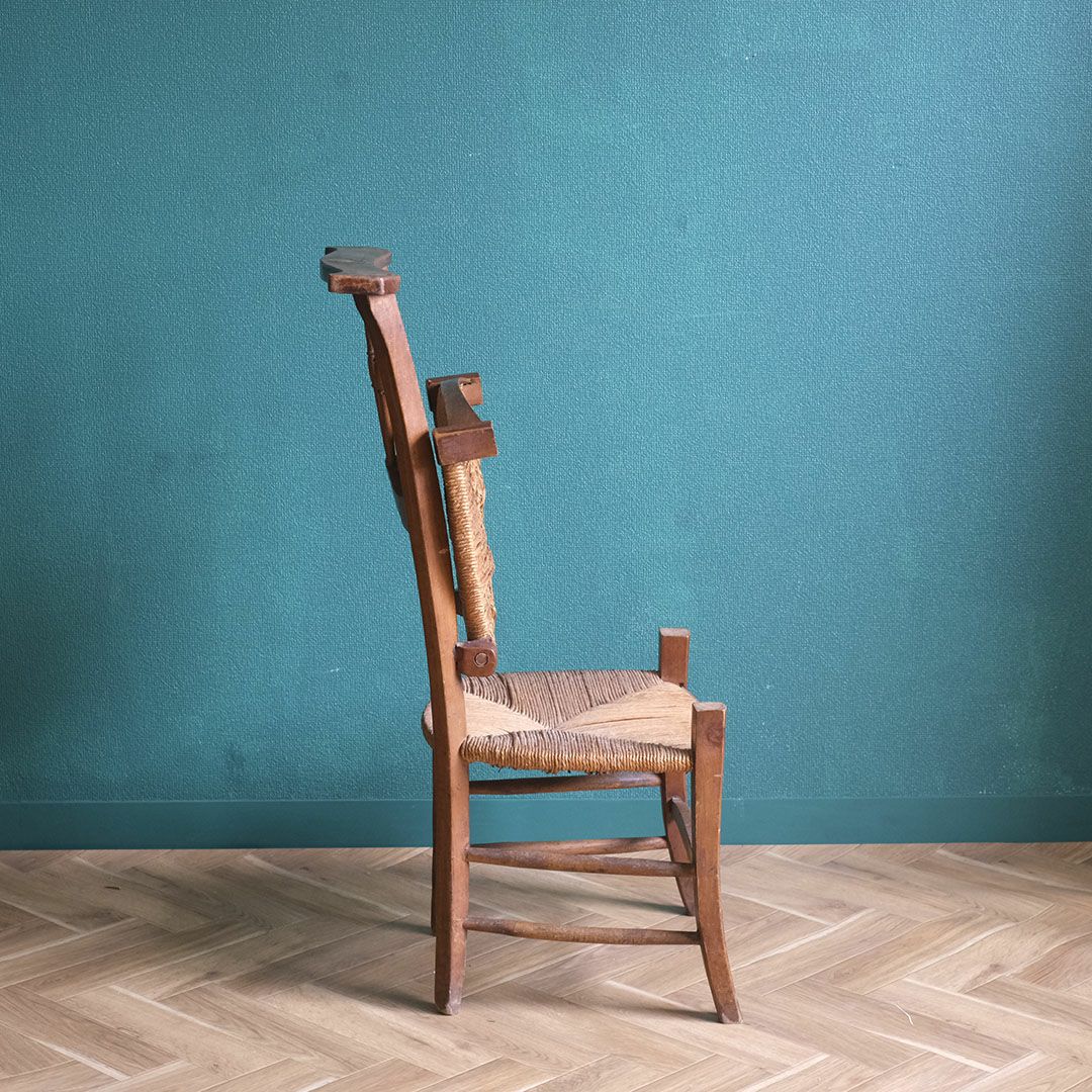 アンティークチェア ラタン椅子 イギリス アンティーク家具4