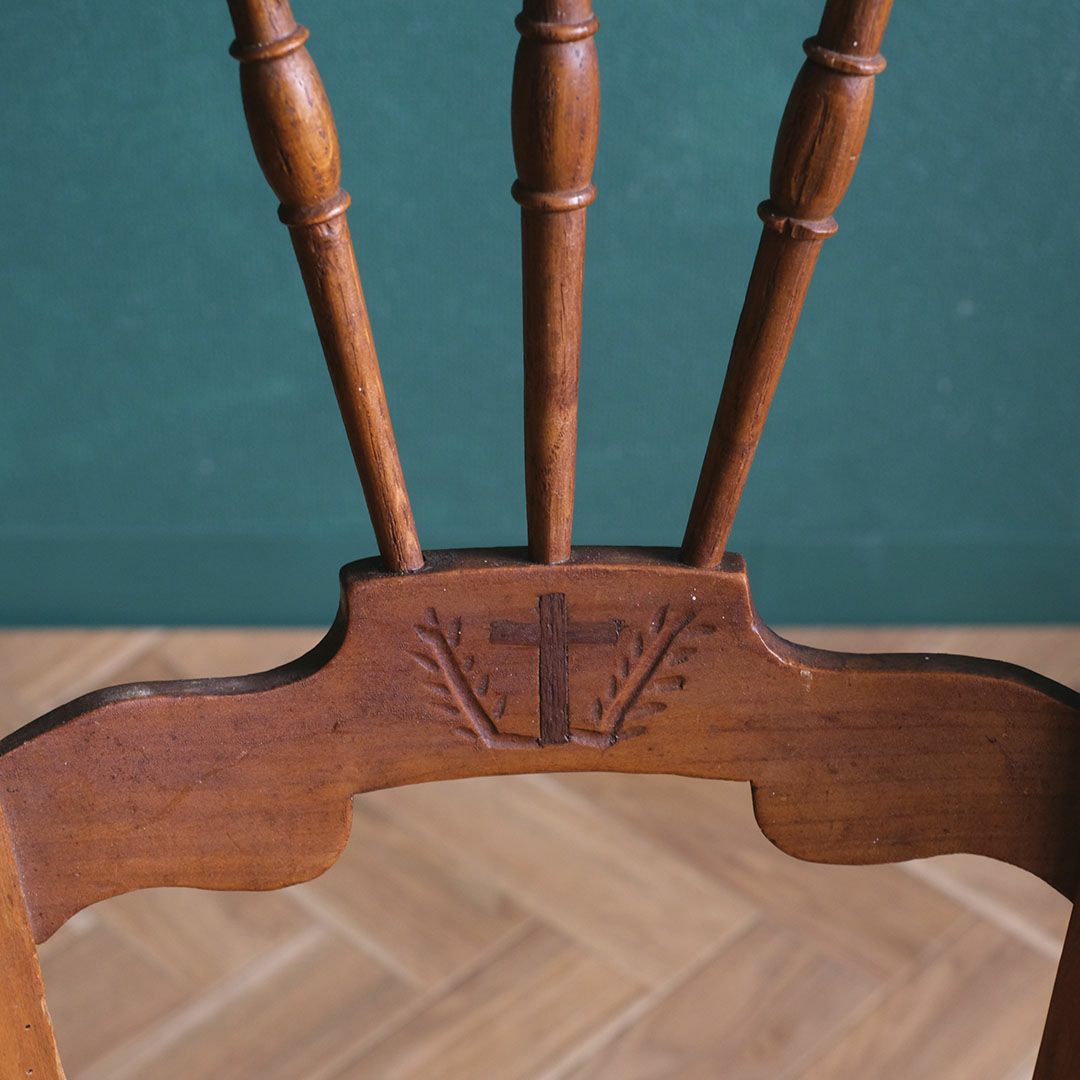 アンティークチェア ラタン椅子 イギリス アンティーク家具6