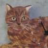 松尾ミユキ キャットクロック トラ猫 壁掛け時計4