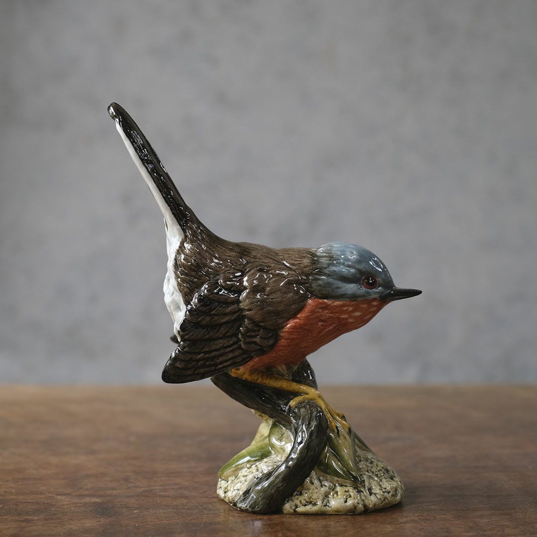 ヴィンテージフィギュリン 鳥 ベスウィック 陶器の置物6