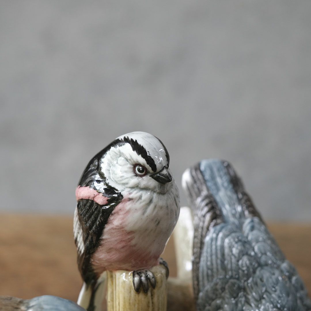 ヴィンテージフィギュリン 鳥 ベスウィック 陶器の置物12