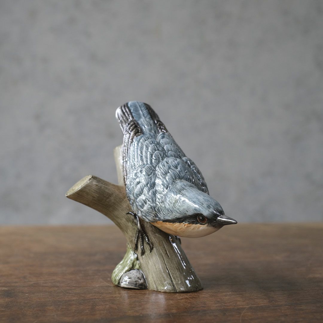 ヴィンテージフィギュリン 鳥 ベスウィック 陶器の置物13