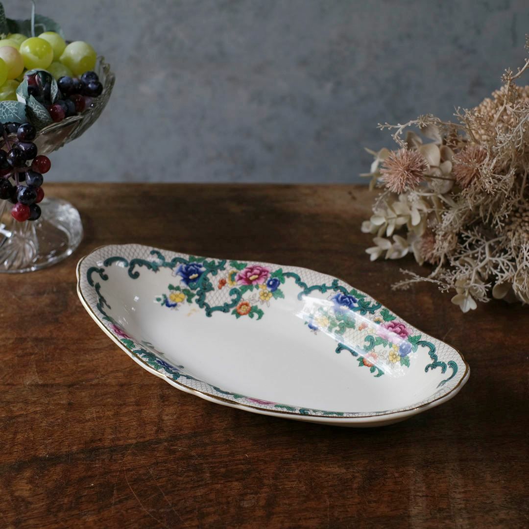 ヴィンテージラヴィエ皿 前菜プレート イギリス ROYAL COULDON ロイヤルコールドン