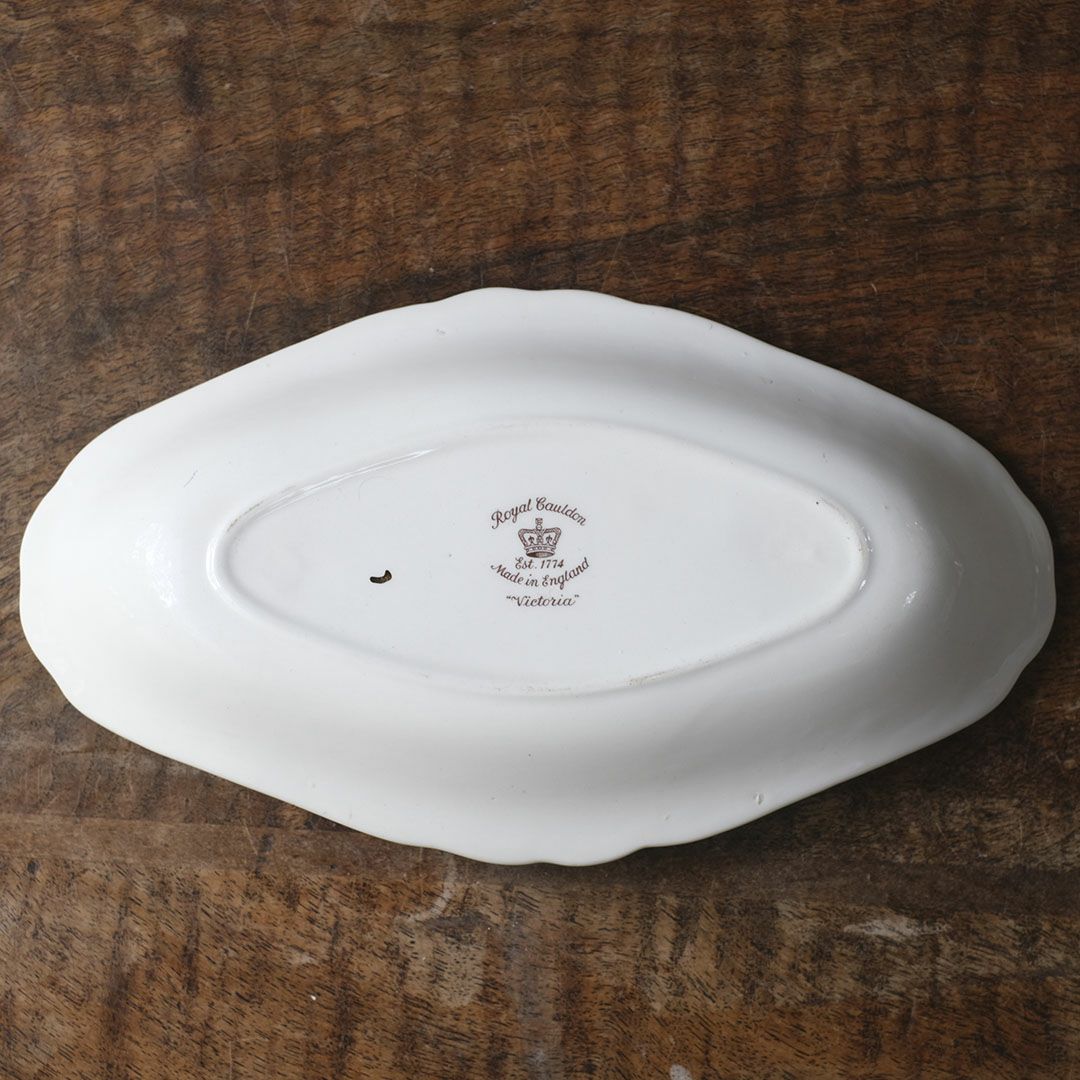 アンティーク皿 ラヴィエ イギリス前菜プレート イギリス シノワズリ アンティーク食器10