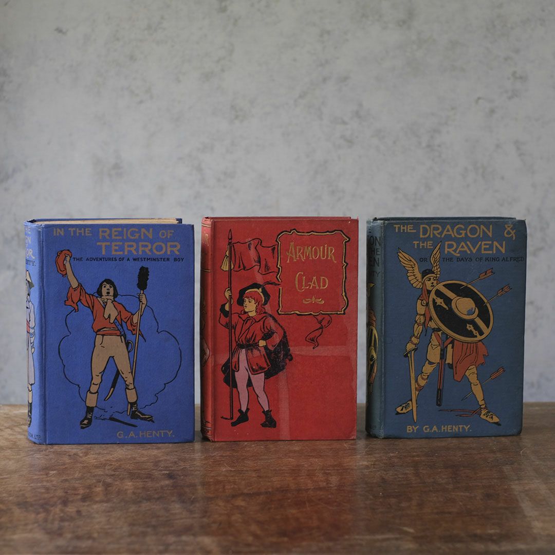 アンティーク本 イギリスの児童書 挿絵入りの古書3