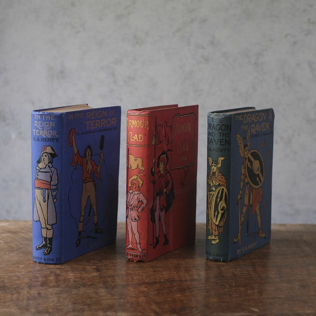 アンティーク本 イギリスの児童書 挿絵入りの古書4