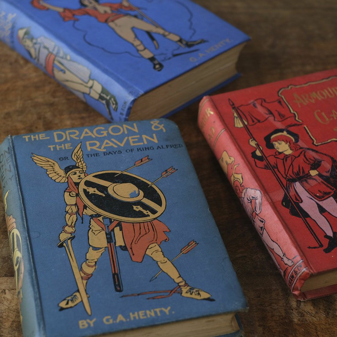 アンティーク本 イギリスの児童書 挿絵入りの古書6