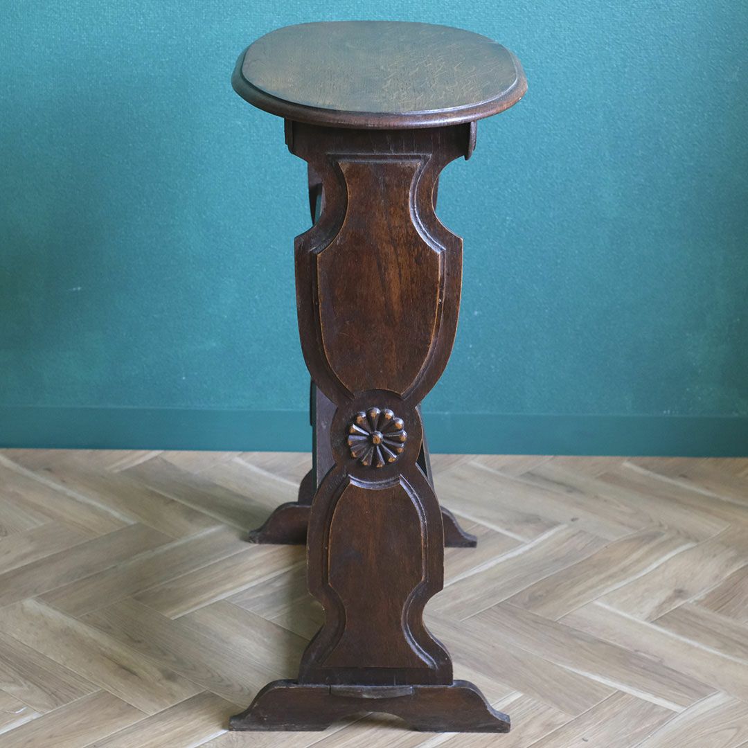 アンティーク マガジンラックテーブル イギリス オーク材 アンティーク家具10