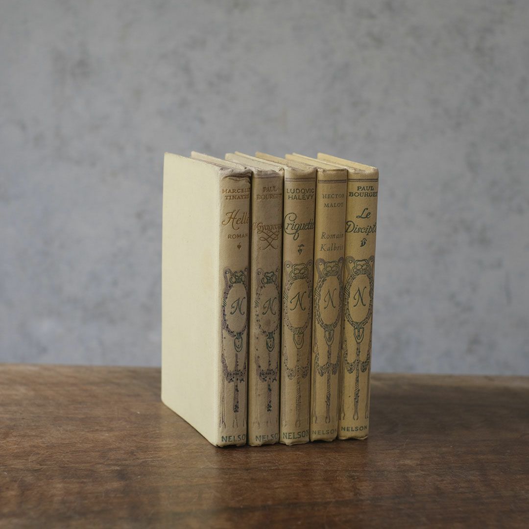 アンティークブック フランス 本 ネルソン nelson アソート2
