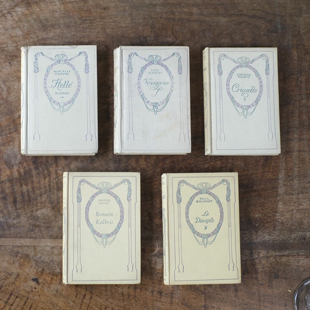 アンティークブック フランス 本 ネルソン nelson アソート4