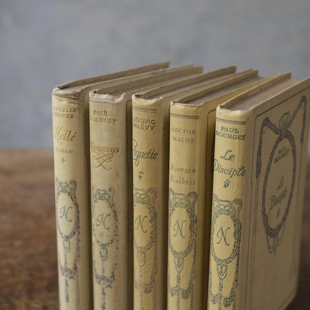 アンティークブック フランス 本 ネルソン nelson アソート5