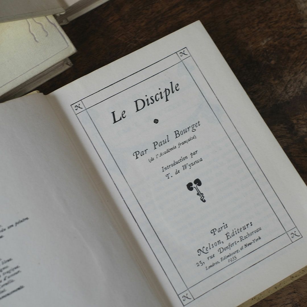 アンティークブック フランス 本 ネルソン nelson アソート7