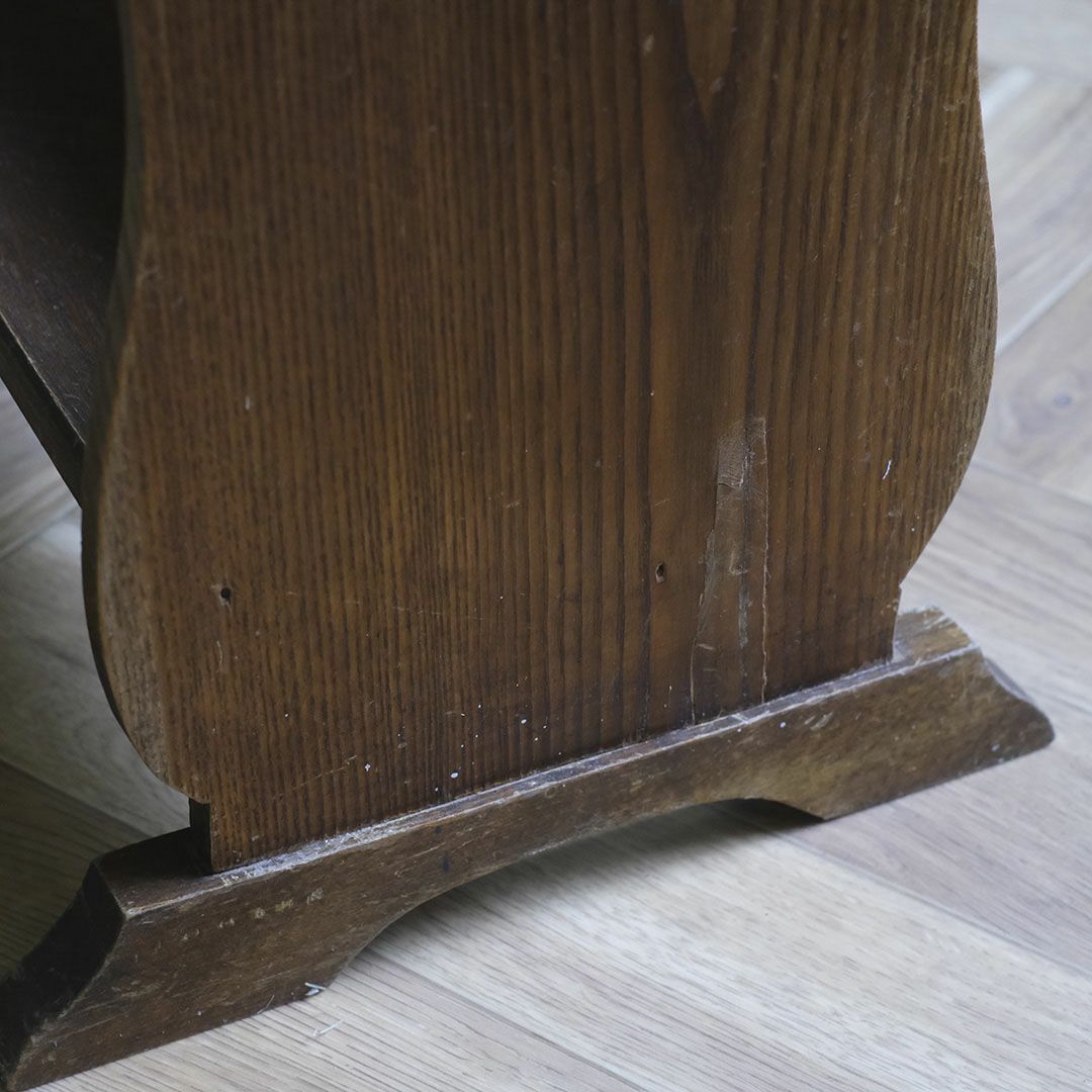 アンティーク マガジンラックサイドテーブル イギリス アンティーク家具9