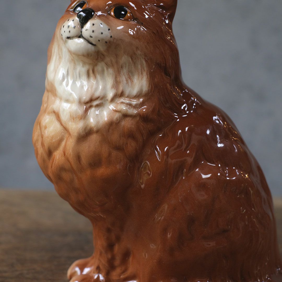 ヴィンテージオブジェ 猫の置物 フィギュリン イギリス BESWICK ベスウィック5