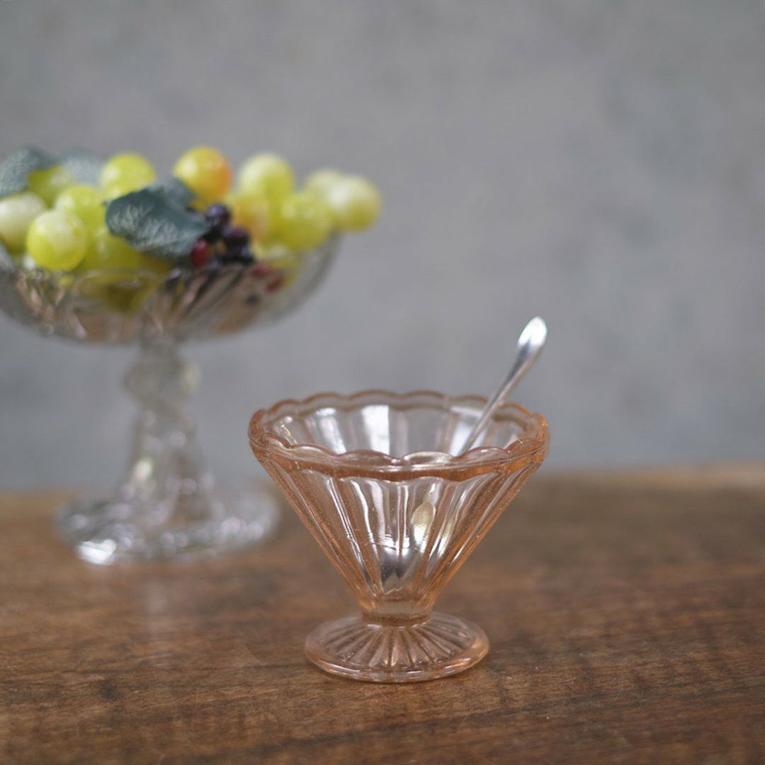 ヴィンテージ アイスクリームカップ アールデコ