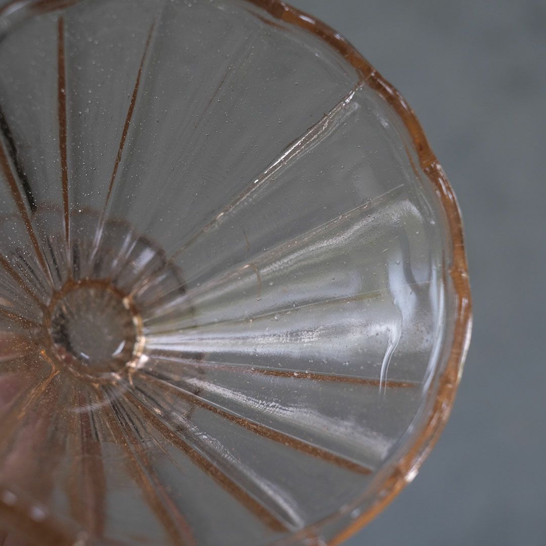 ヴィンテージ アイスクリームカップ アールデコ6