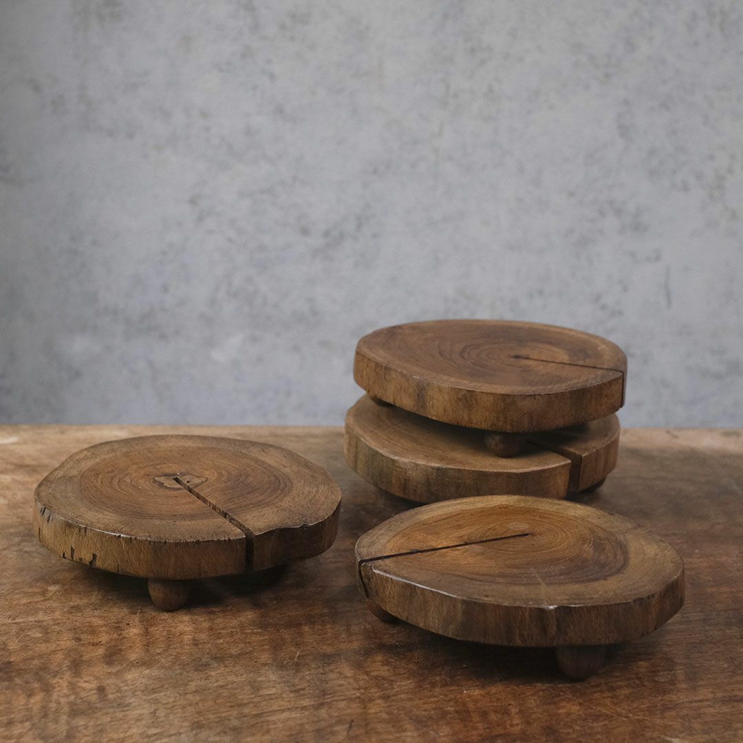 天然木のベーススタンド3