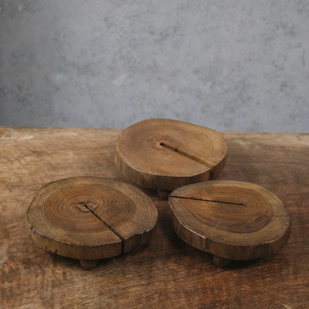 天然木のベーススタンド4