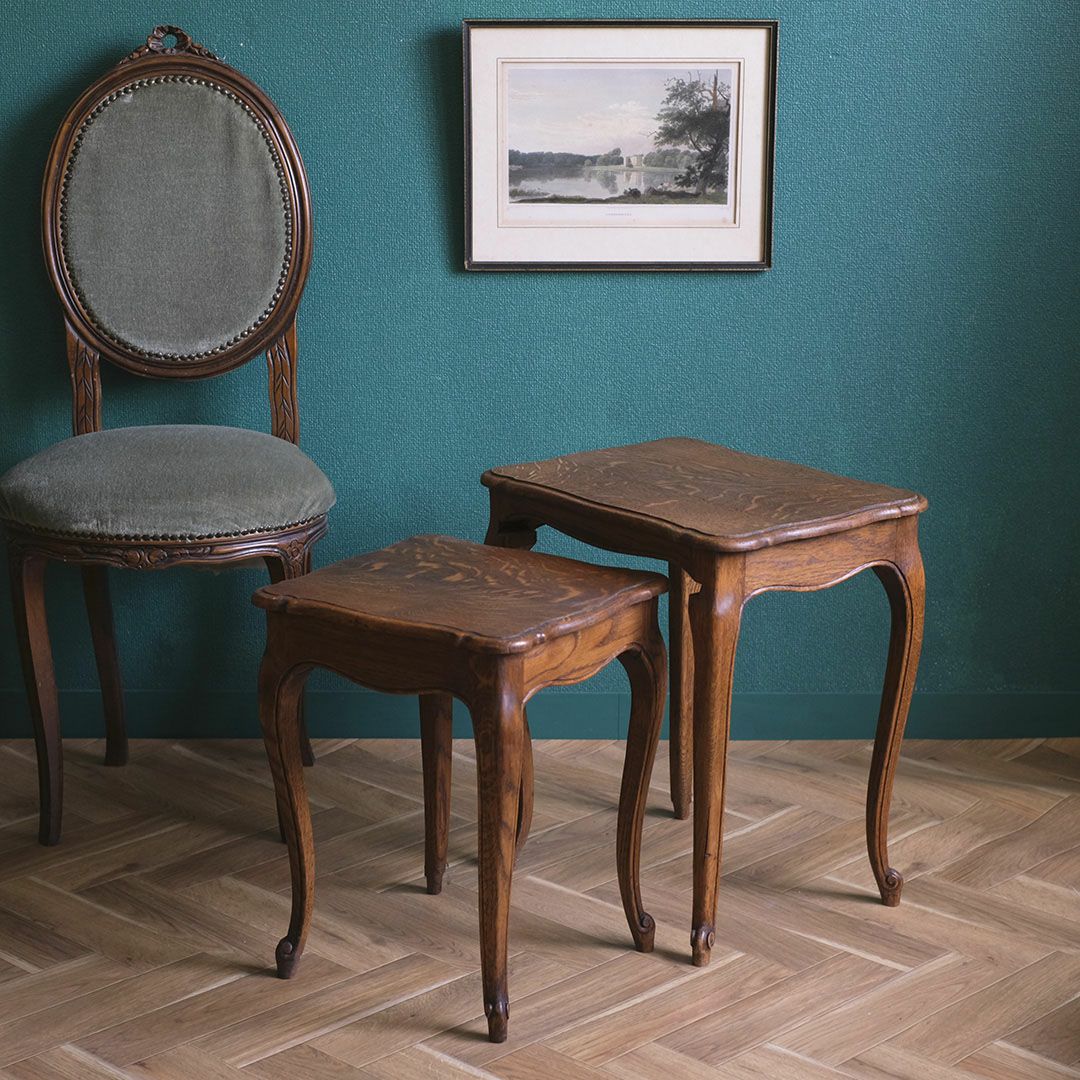 アンティークネストテーブル イギリス サイドテーブル アンティーク家具