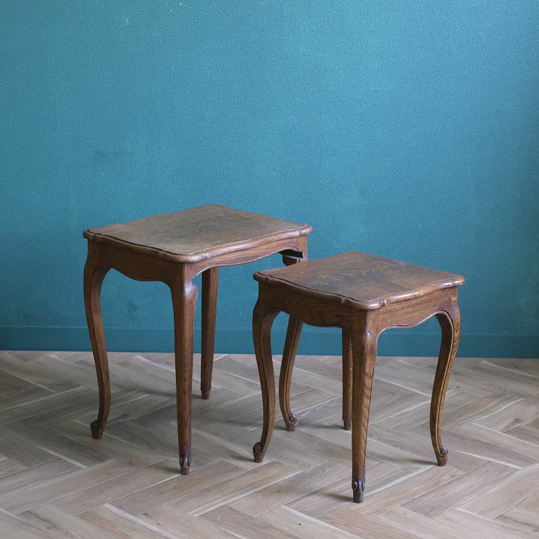 アンティークネストテーブル イギリス サイドテーブル アンティーク家具9