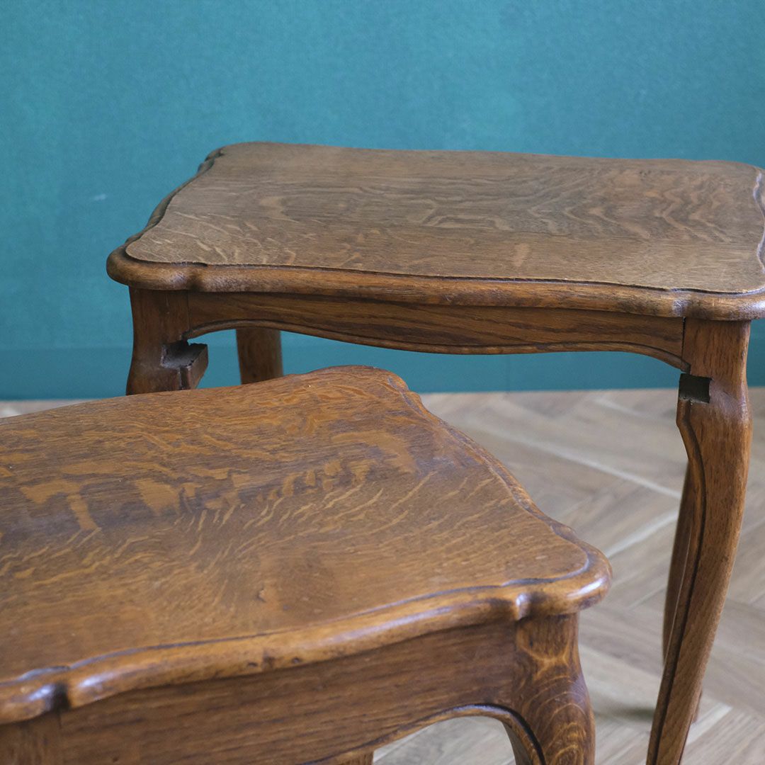 アンティークネストテーブル イギリス サイドテーブル アンティーク家具11