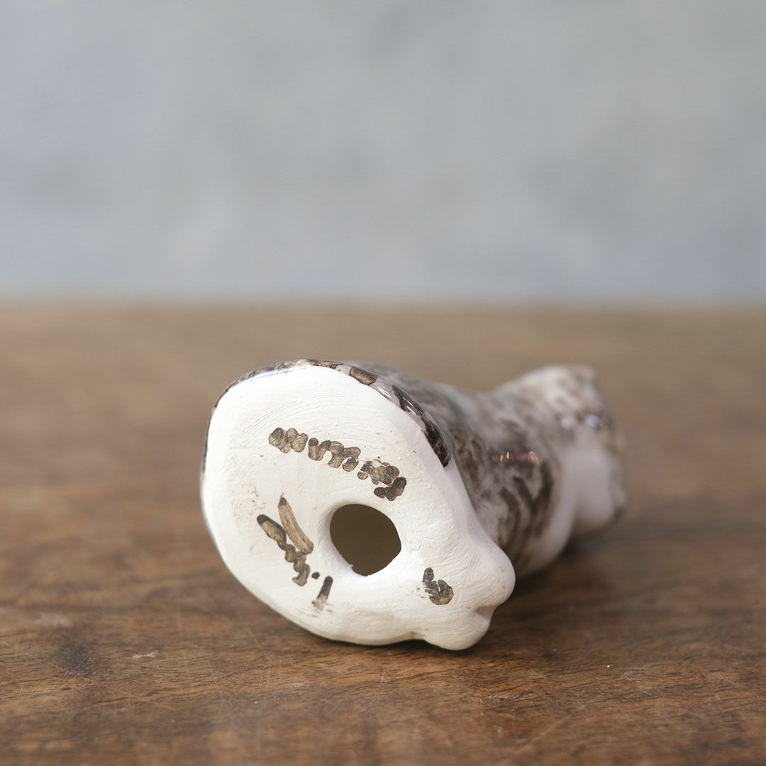 ヴィンテージ ウィンスタンレーキャット ケンジントンキャット キジ白 ミニ イギリス 陶芸作家Jenny Winstanley 置物7