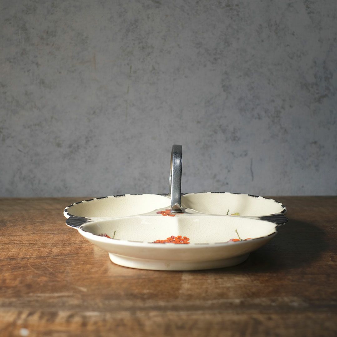 アンティーク仕切りプレート PARROTT&COMPANY BURSLEM3