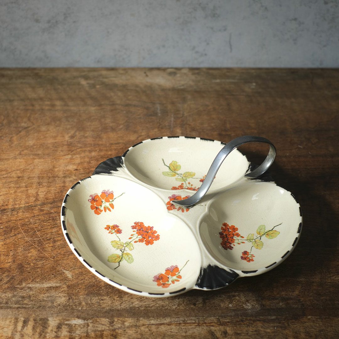 アンティーク仕切りプレート PARROTT&COMPANY BURSLEM4