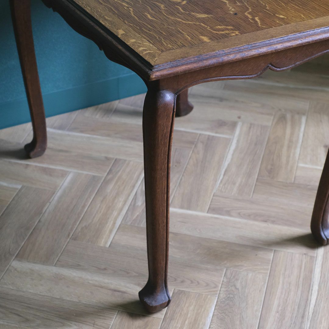 アンティークコーヒーテーブル フランス ローテーブル オーク材 アンティーク家具4