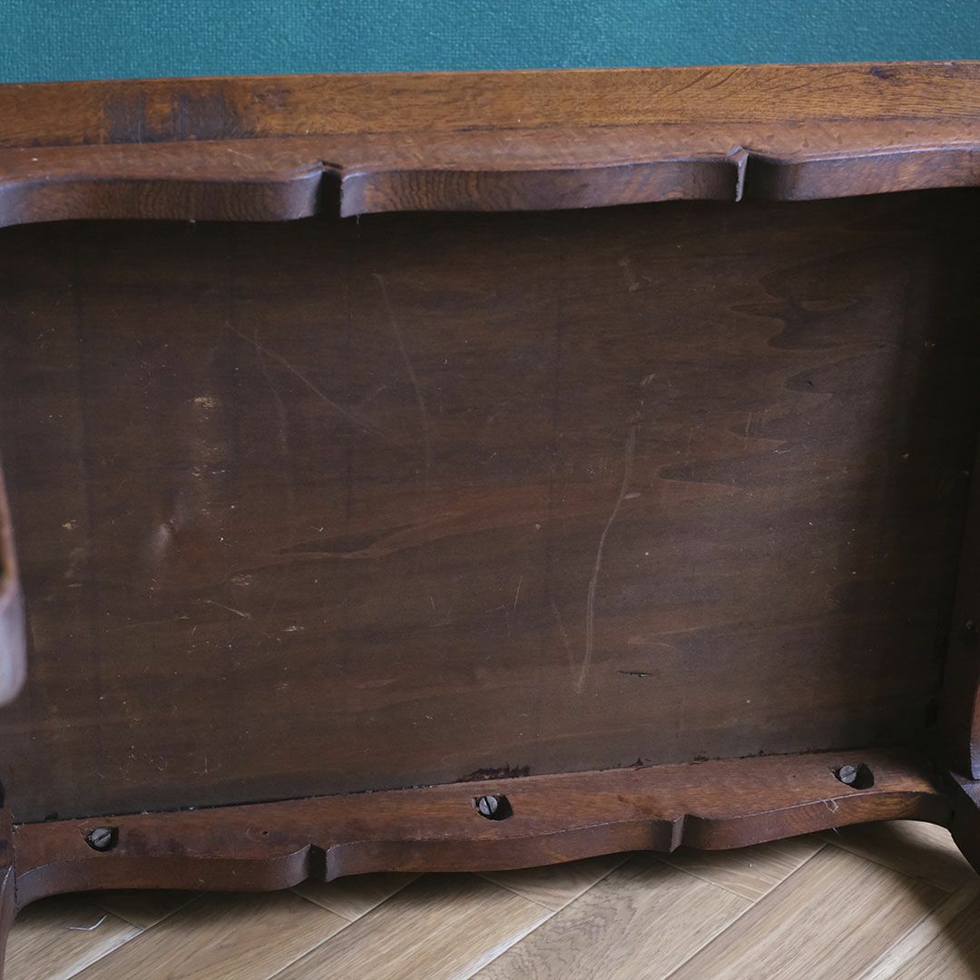 アンティークコーヒーテーブル フランス ローテーブル オーク材 アンティーク家具8