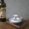 アンティークキャンドルホルダー 琺瑯 フランス チャンバースティック