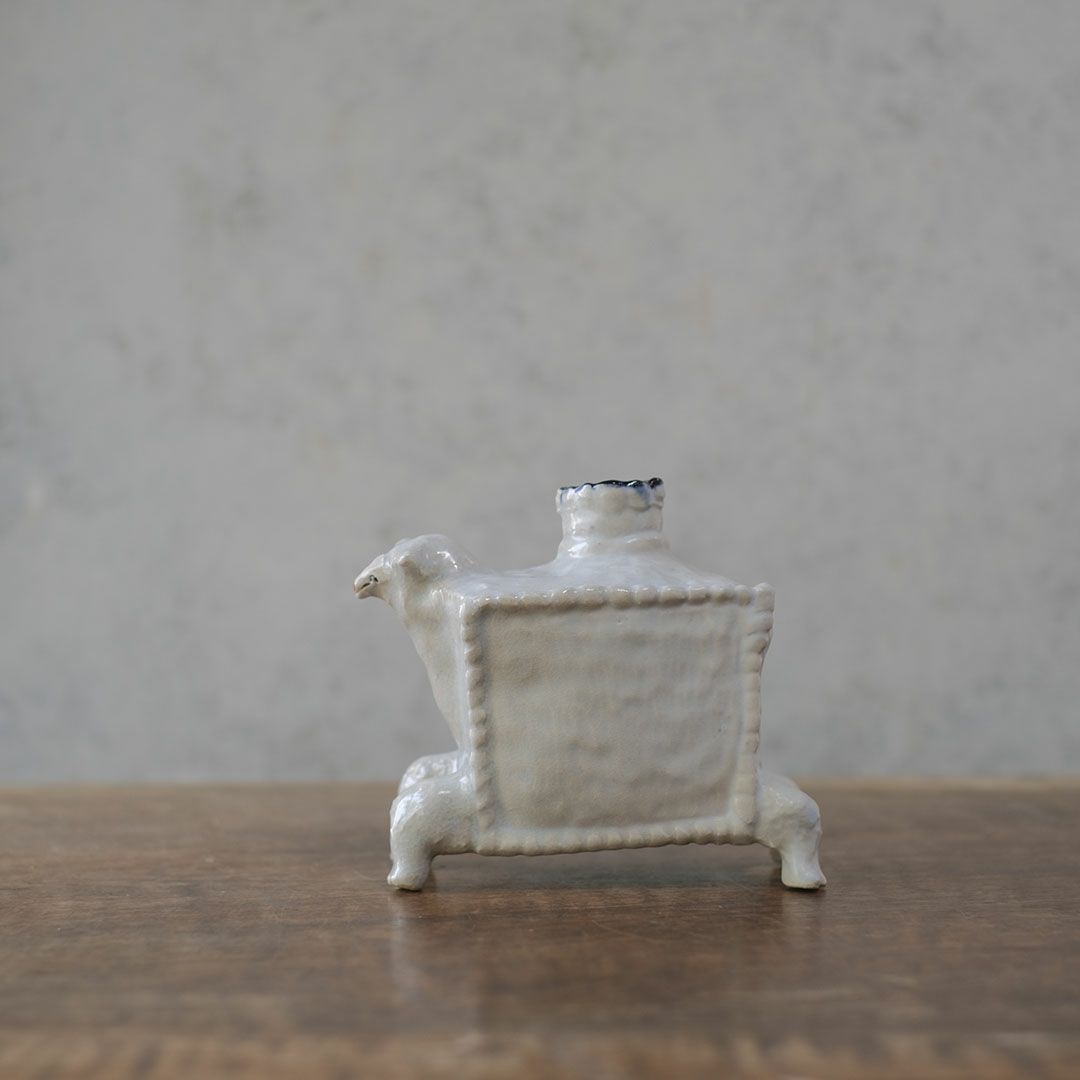 廣田哲哉 動物 一輪挿し 作家物1