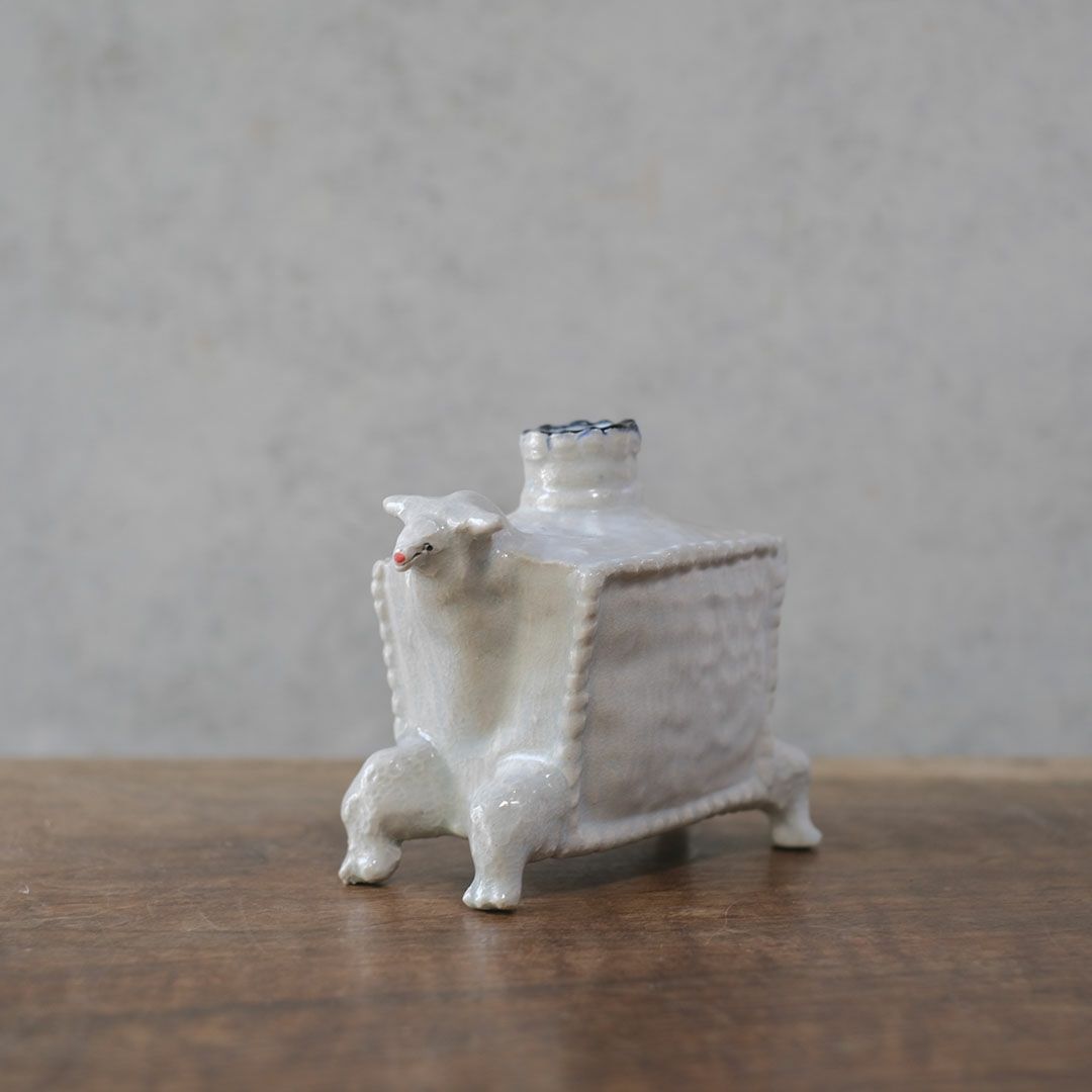 廣田哲哉 動物 一輪挿し 作家物3