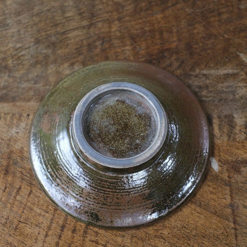 やちむん　北窯　沖縄　大皿　宮城　新品　陶器　登り窯　呉須　波　柄　青　レア やちむん 大皿 沖縄 北窯 宮城 陶器 登り窯 中皿 深皿 読谷村