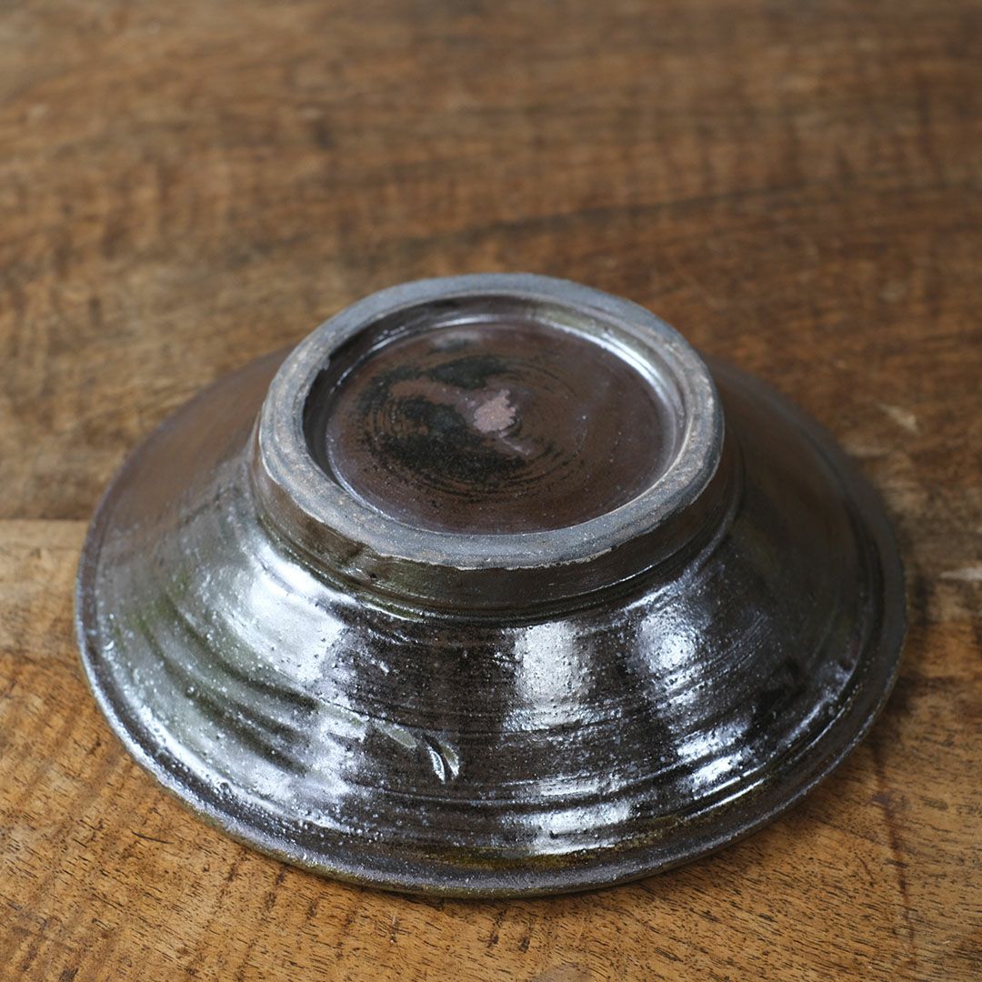 やちむん 沖縄 宮城正享 7寸(21cm) 深皿 読谷村北窯5