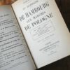 アンティークレザーブック 古書 フランス 革背表紙の本6