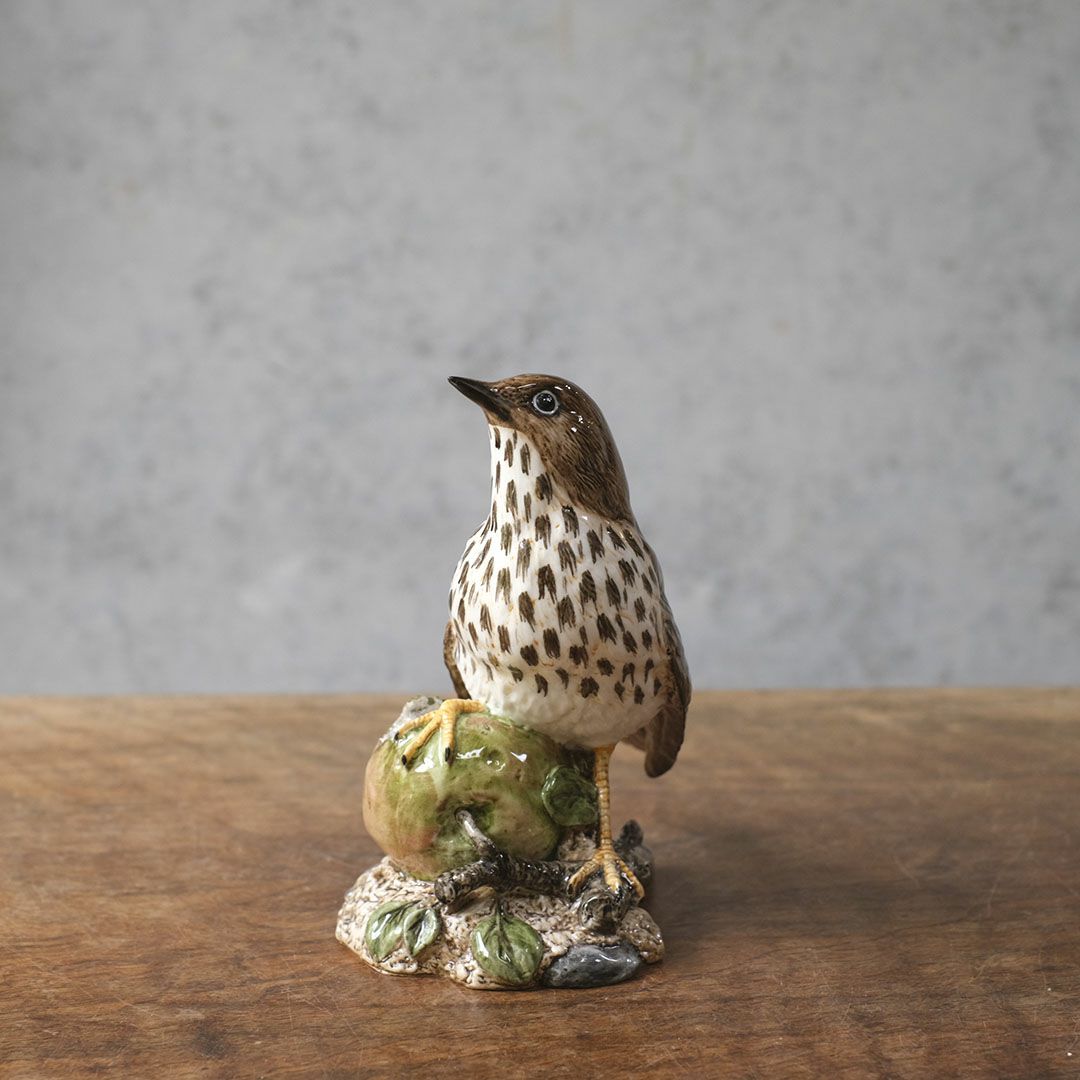 ヴィンテージフィギュリン 鳥 J Mack イギリス 陶器の置物2