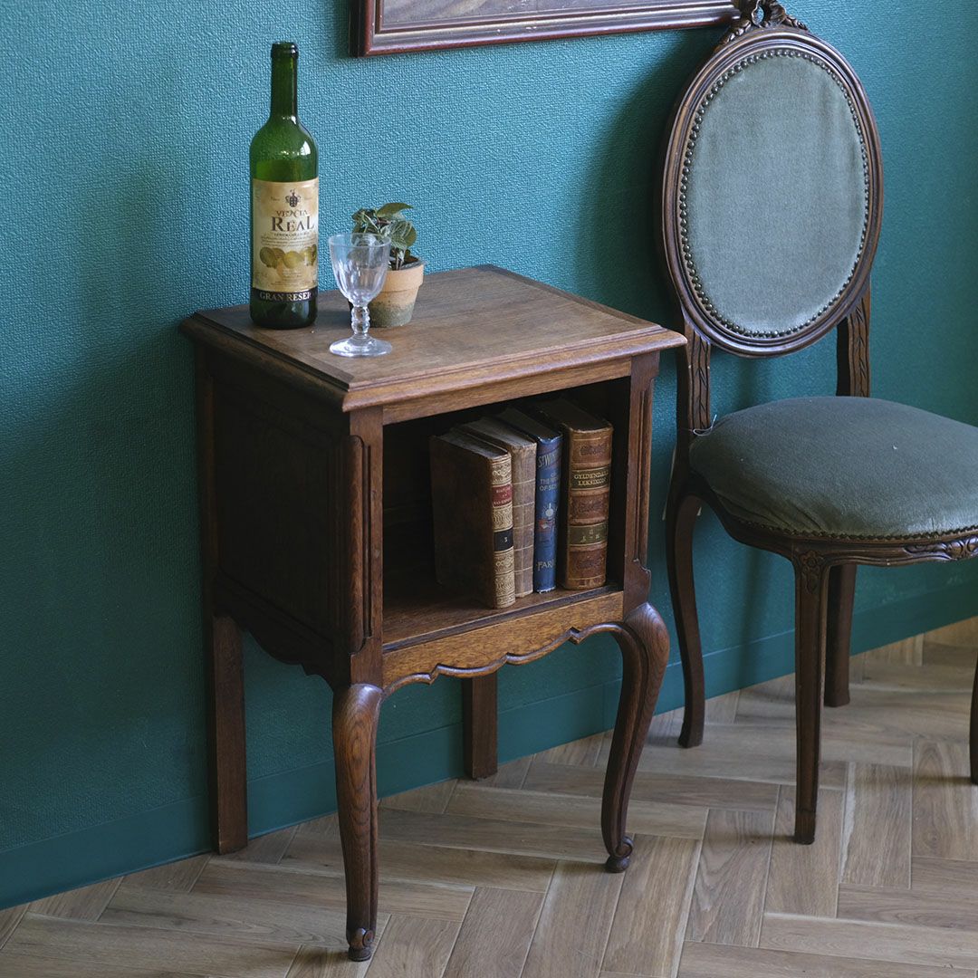 ヴィンテージ ベッドサイドテーブル フランス ナイトテーブル1