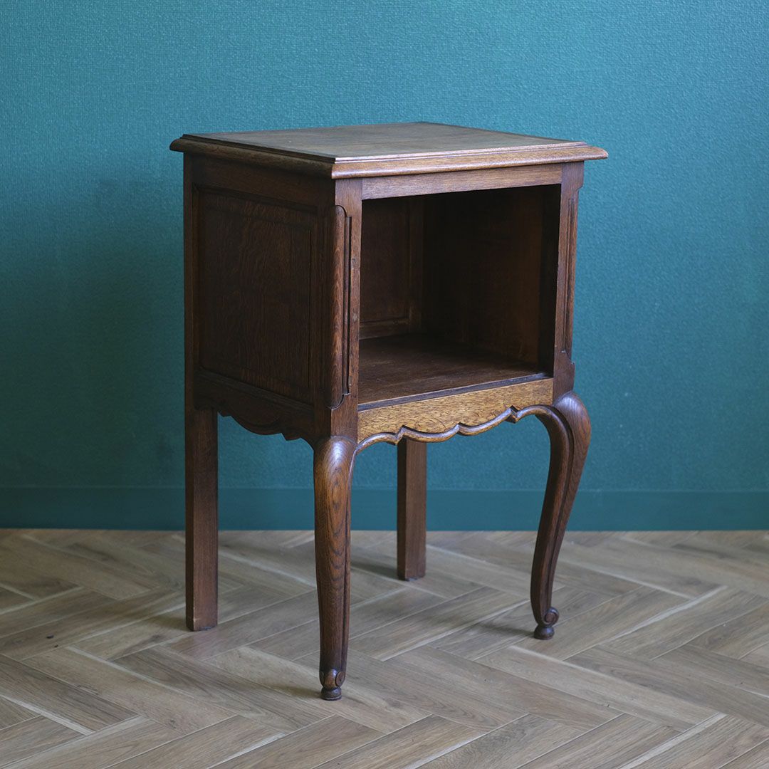 ヴィンテージ ベッドサイドテーブル フランス ナイトテーブル3