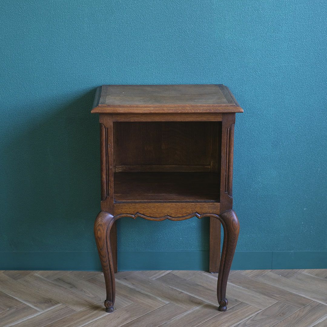 ヴィンテージ ベッドサイドテーブル フランス ナイトテーブル4