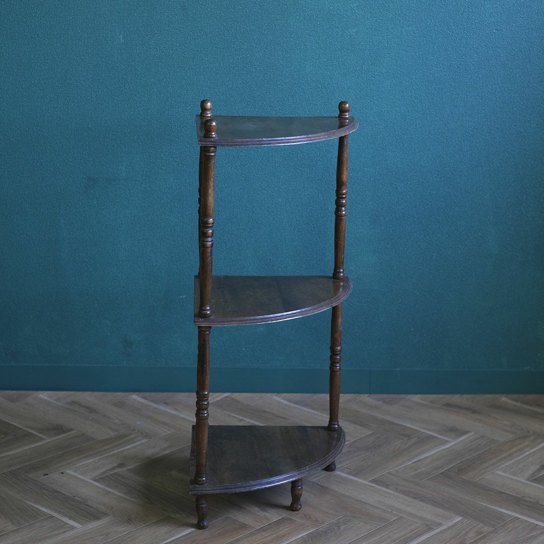 アンティークシェルフ フランス コーナーシェルフ 飾り棚 アンティーク家具5