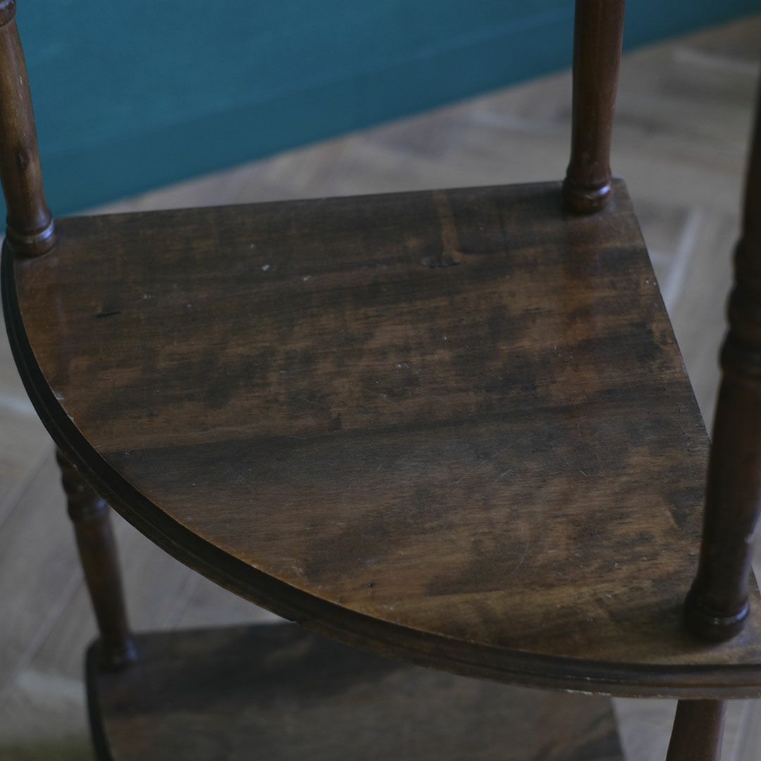 アンティークシェルフ フランス コーナーシェルフ 飾り棚 アンティーク家具8