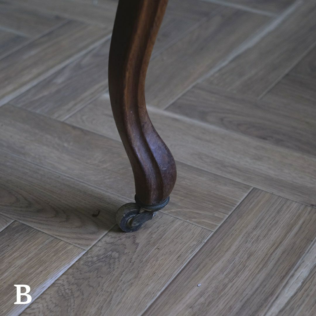 アンティークサロンチェア 青 椅子 フランス アンティーク家具21