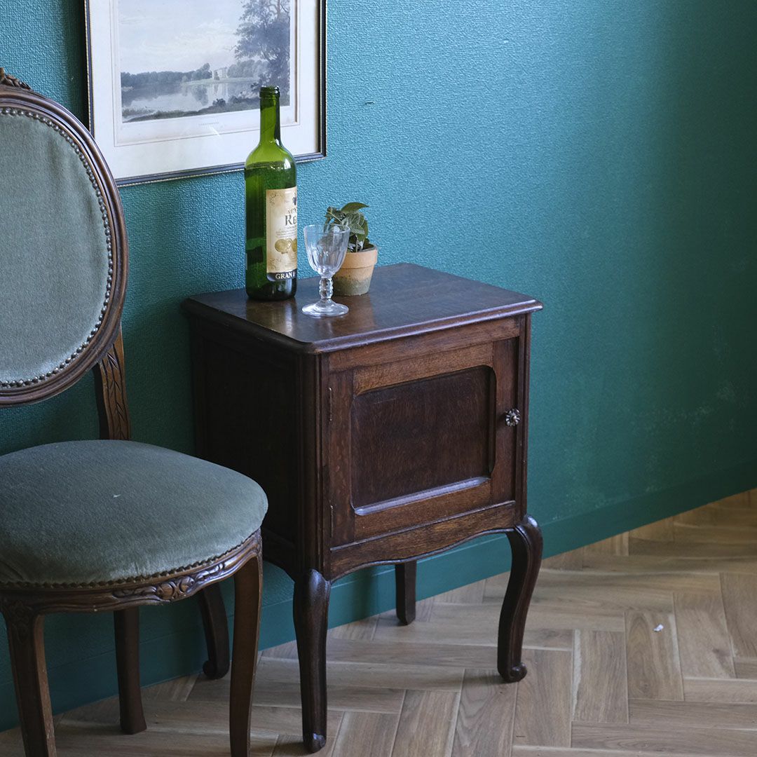 アンティーク ベッドサイドサイドキャビネット フランス ナイトテーブル ベッドサイドテーブル アンティーク家具1