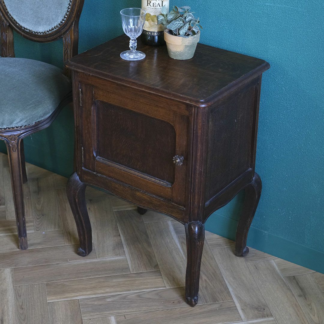 アンティーク ベッドサイドサイドキャビネット フランス ナイトテーブル ベッドサイドテーブル アンティーク家具2